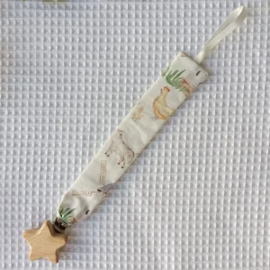 Chupetero artesanal hecho a mano personalizado handmade animales granja