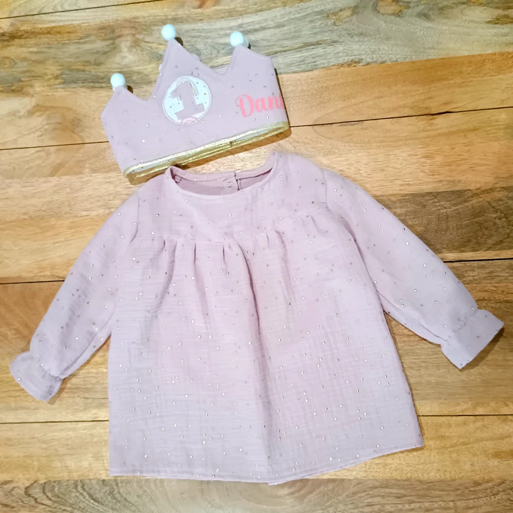 Conjunto cumpleaños rosa