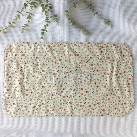 cambiador portatil pañales bebe flores gatitos handmade personalizable artesanales