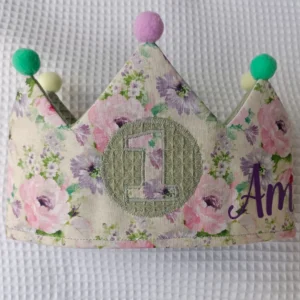 Corona cumpleaños artesanal hecho a mano handmade floral