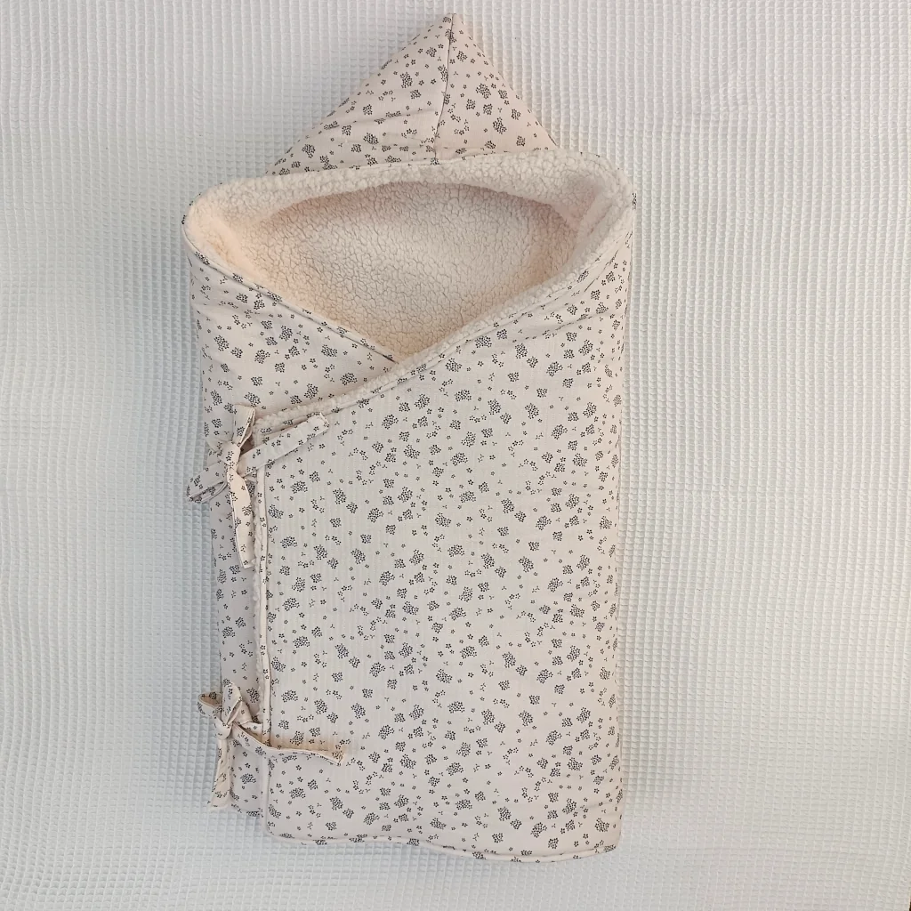 saco capazo invierno polar bebe artesanales personalizados hechos a mano handmade